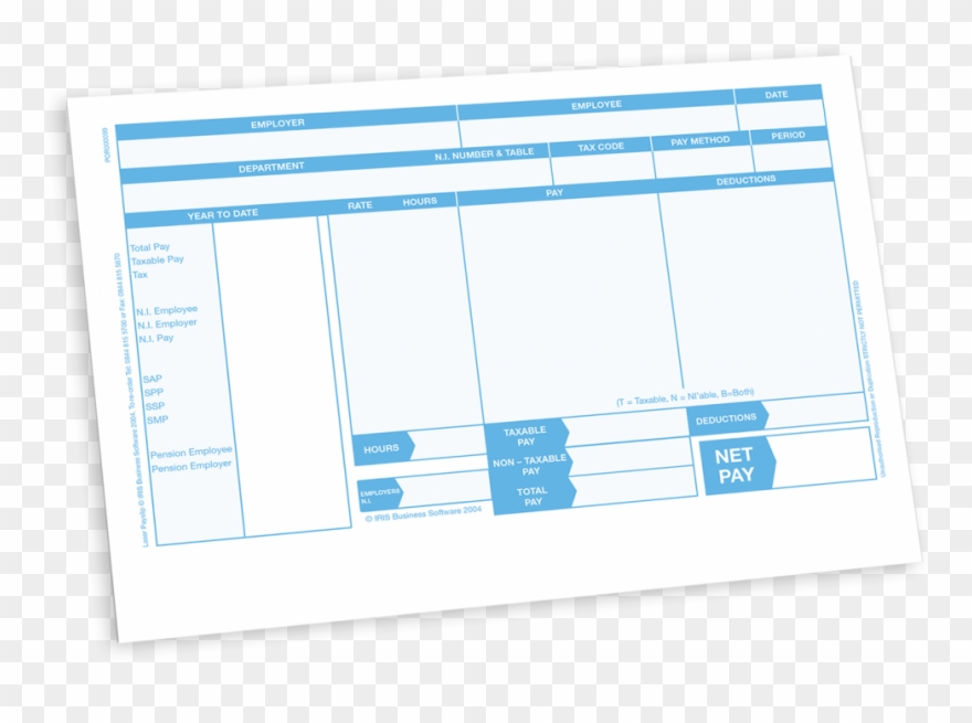 Payslip Format for Payroll System In Johor